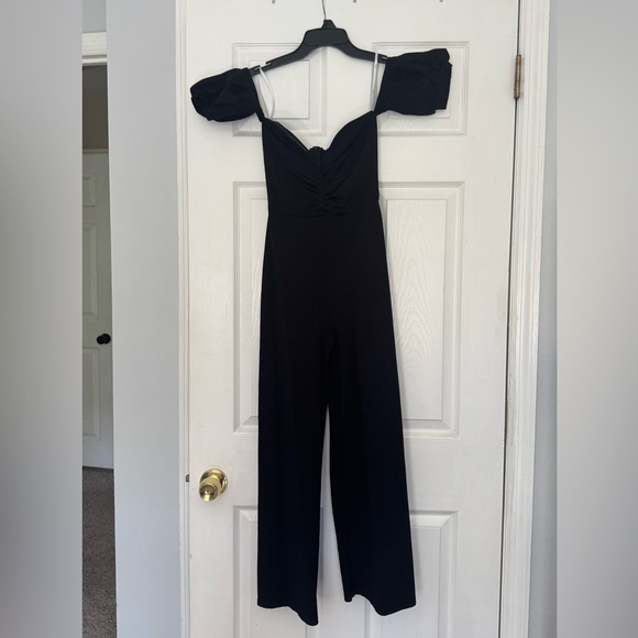 Lulu's Classic Black Jumpsuit - Picture 1 of 3